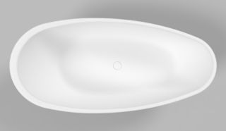 Ванна из искусственного камня Whitecross Spinel B 0210.155073.200 155x73см белый матовый